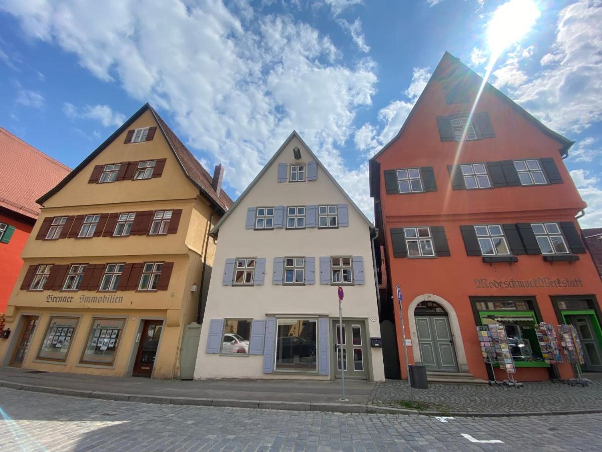 Tolle Wohnung Im Herzen Der Altstadt Dinkelsbuhls Esterno foto